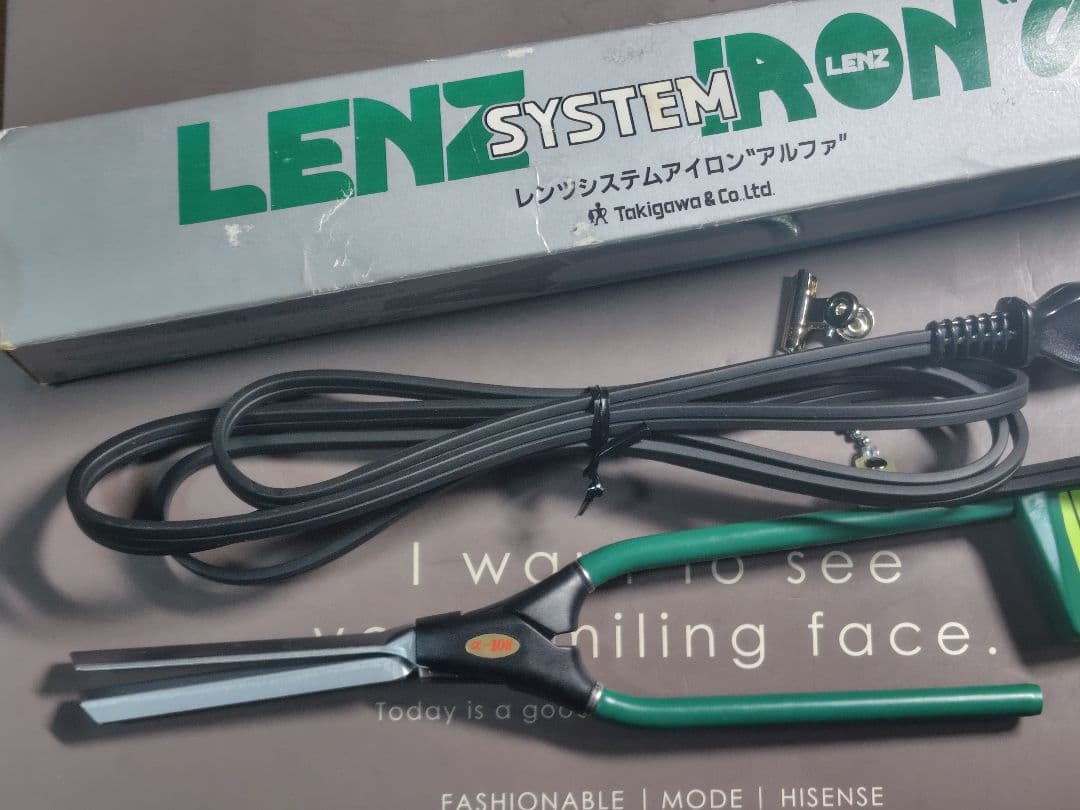 Lenz（レンツ） Iron α-10H ヘアアイロン　新品未使用品