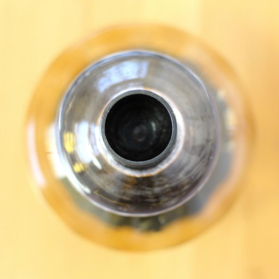 【美品】エリックホグラン　キャンドルスタンド オニオン型　アンバー 02