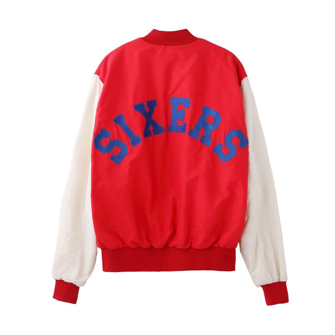 76ers ナイロンスタジャン