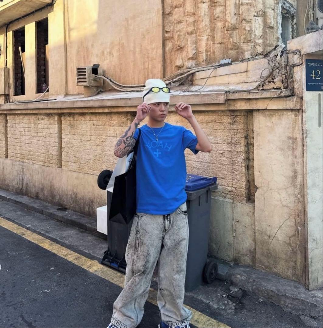 かつきくん着用 slacker black denim buggy 鬼太