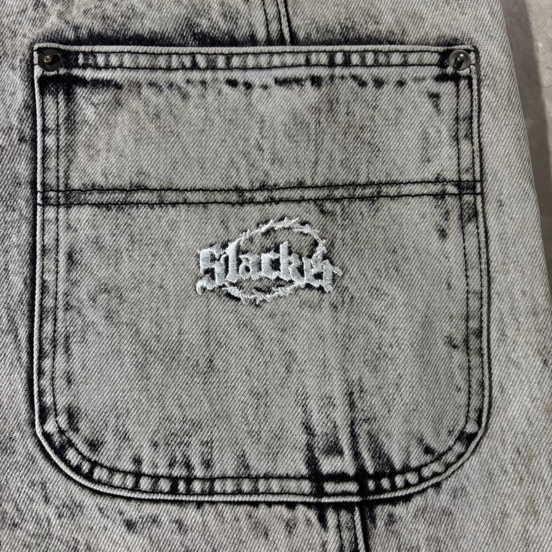 かつきくん着用 slacker black denim buggy 鬼太