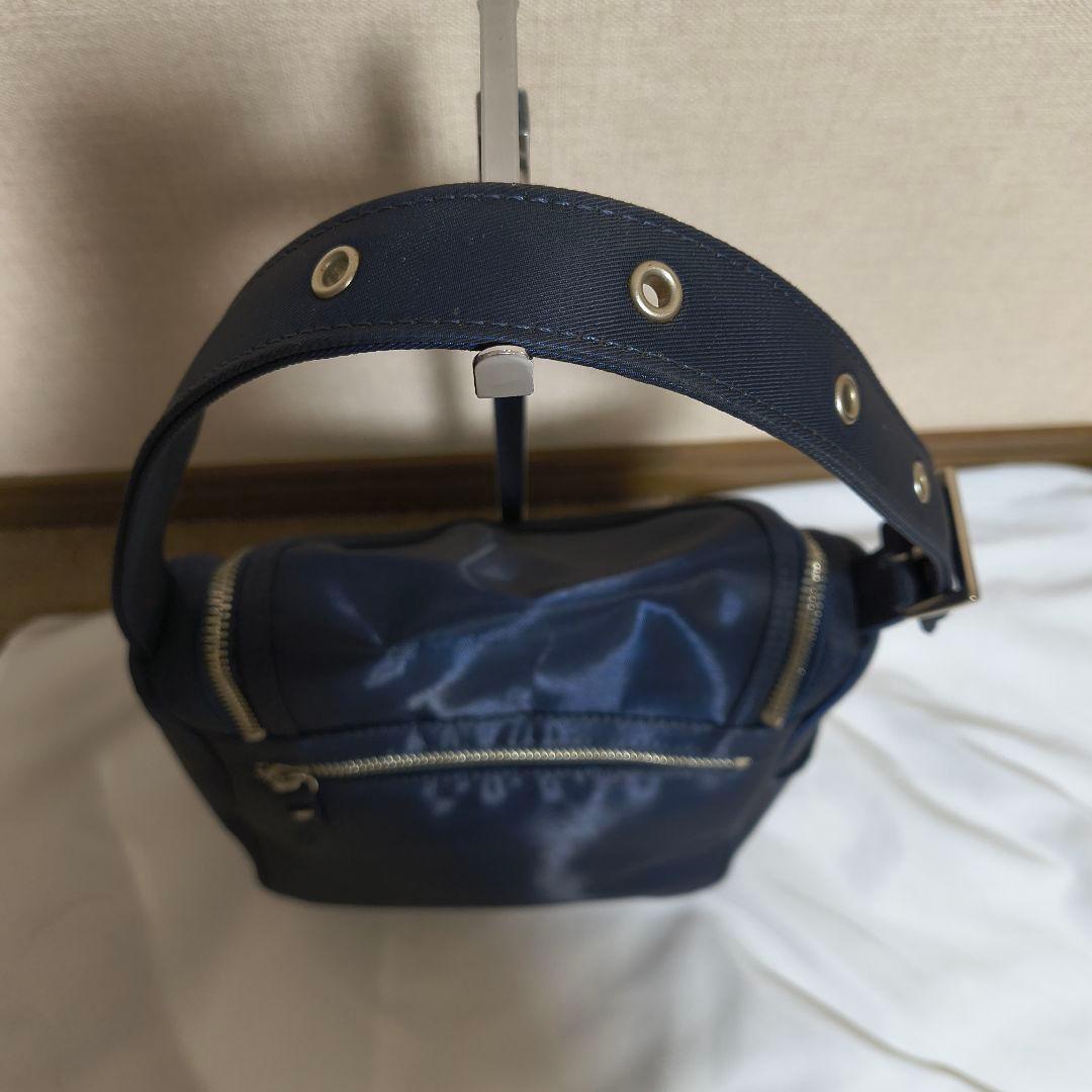 Jean Paul Gaultier ネイビー ハンドバッグ 玉虫色