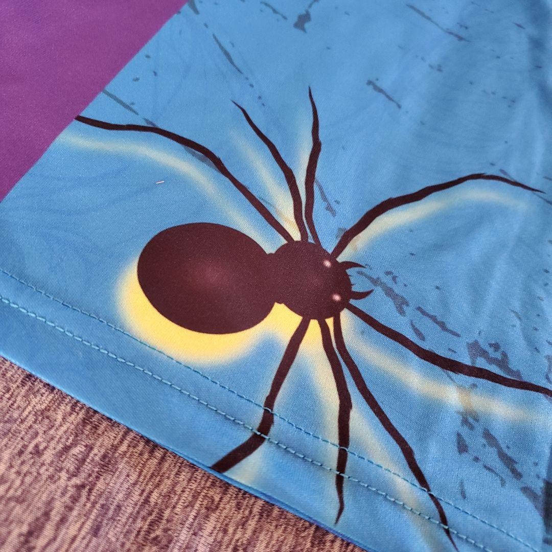 ✨新品✨ボウリングウェア　【5XL】　ブラックウィドー　ハンマー　ブルー　大きめ