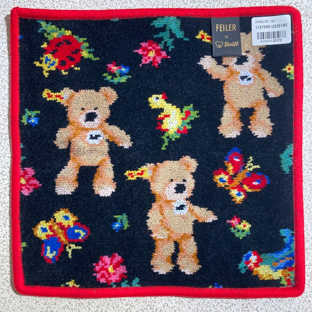 Steiff×FEILER　シュタイフテディベアーズアンドハイジセット