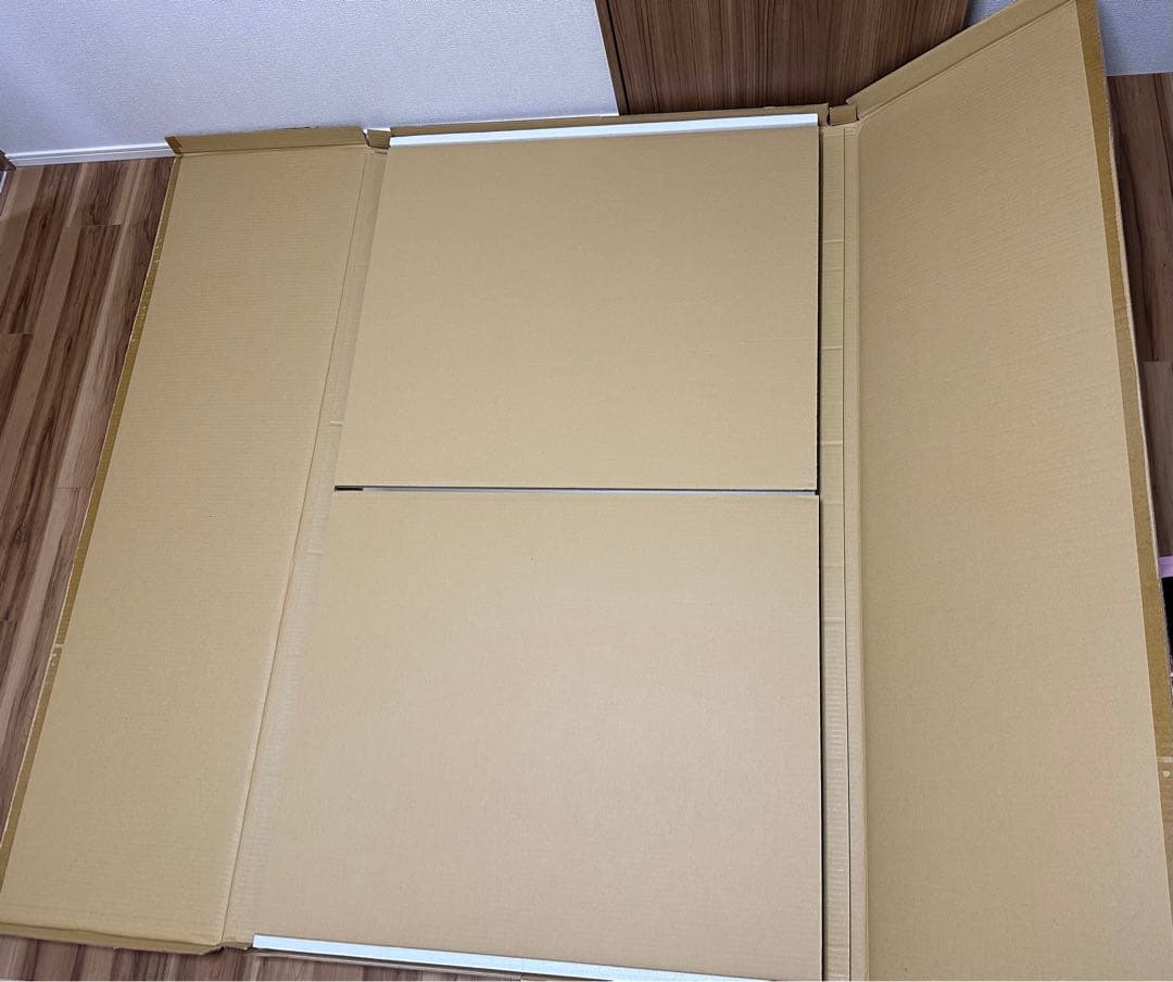 【新品】全身鏡　ワイドスタンドミラー　90cm ブラウン　※商品説明必ず読んで！