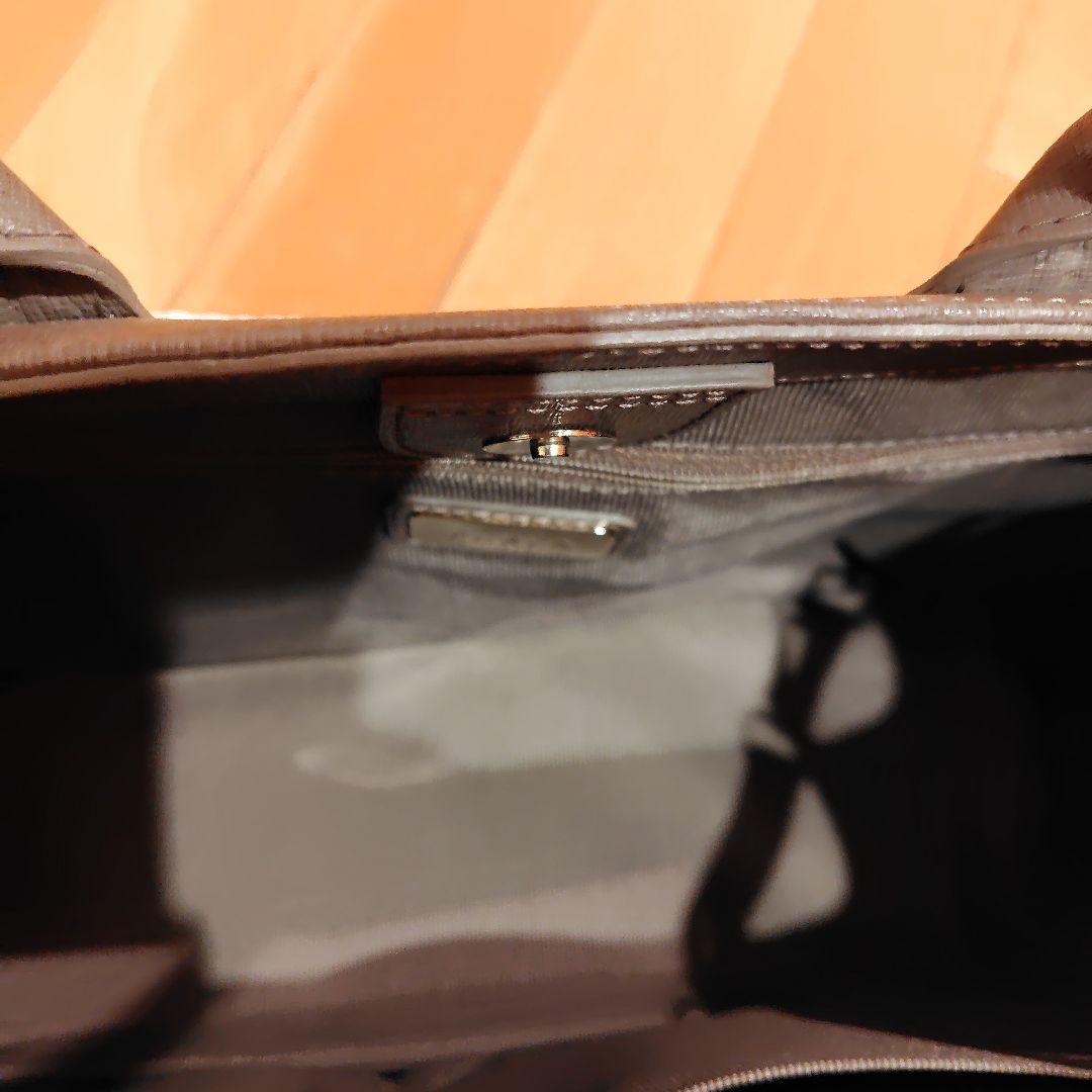 FURLA グレージュハンドバッグ 保存袋付き