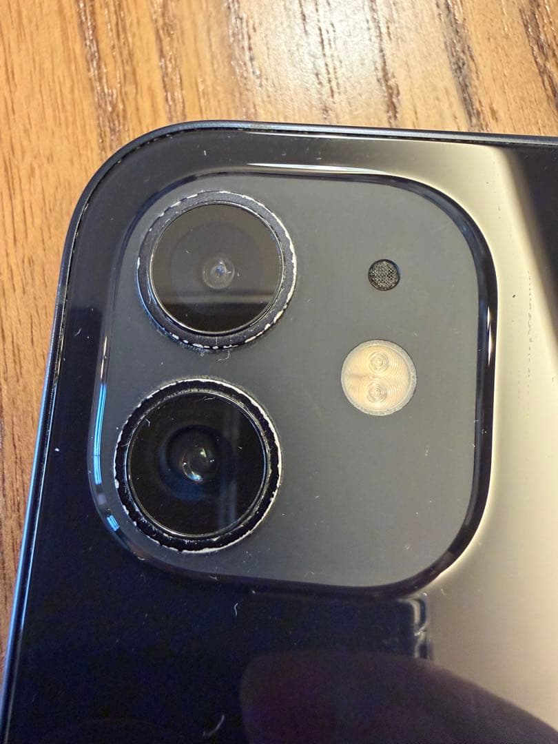 【中古】Apple iPhone 12 ブラック 本体【SIMロック解除済】