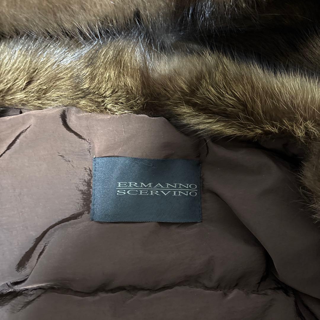 【超特価】極美品✨ERMANNO SCERVINOモッズコート　ファーコート