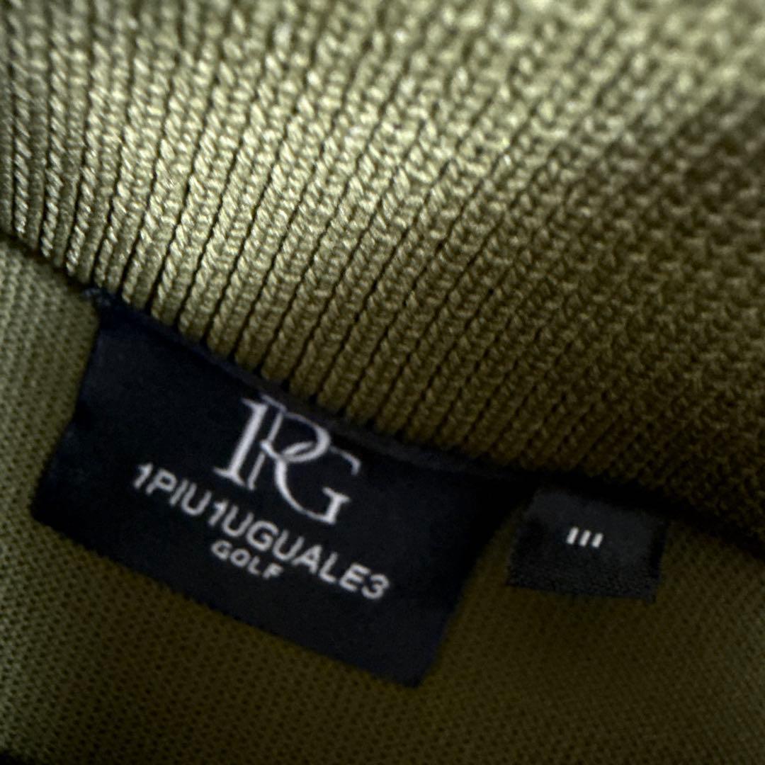 1piu1uguale3 GOLFウノピゥウノウグァーレト　ハーフジップニット