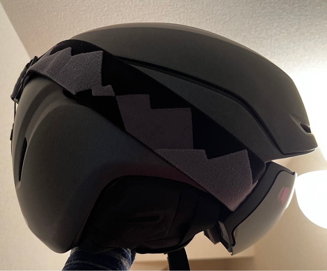スキーヘルメットとゴーグル　セット