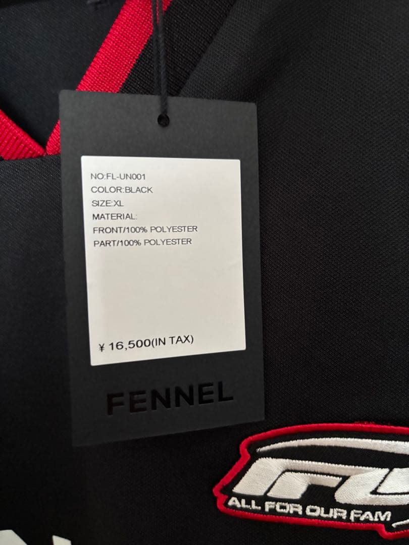 FENNEL 公式ユニフォーム　XL