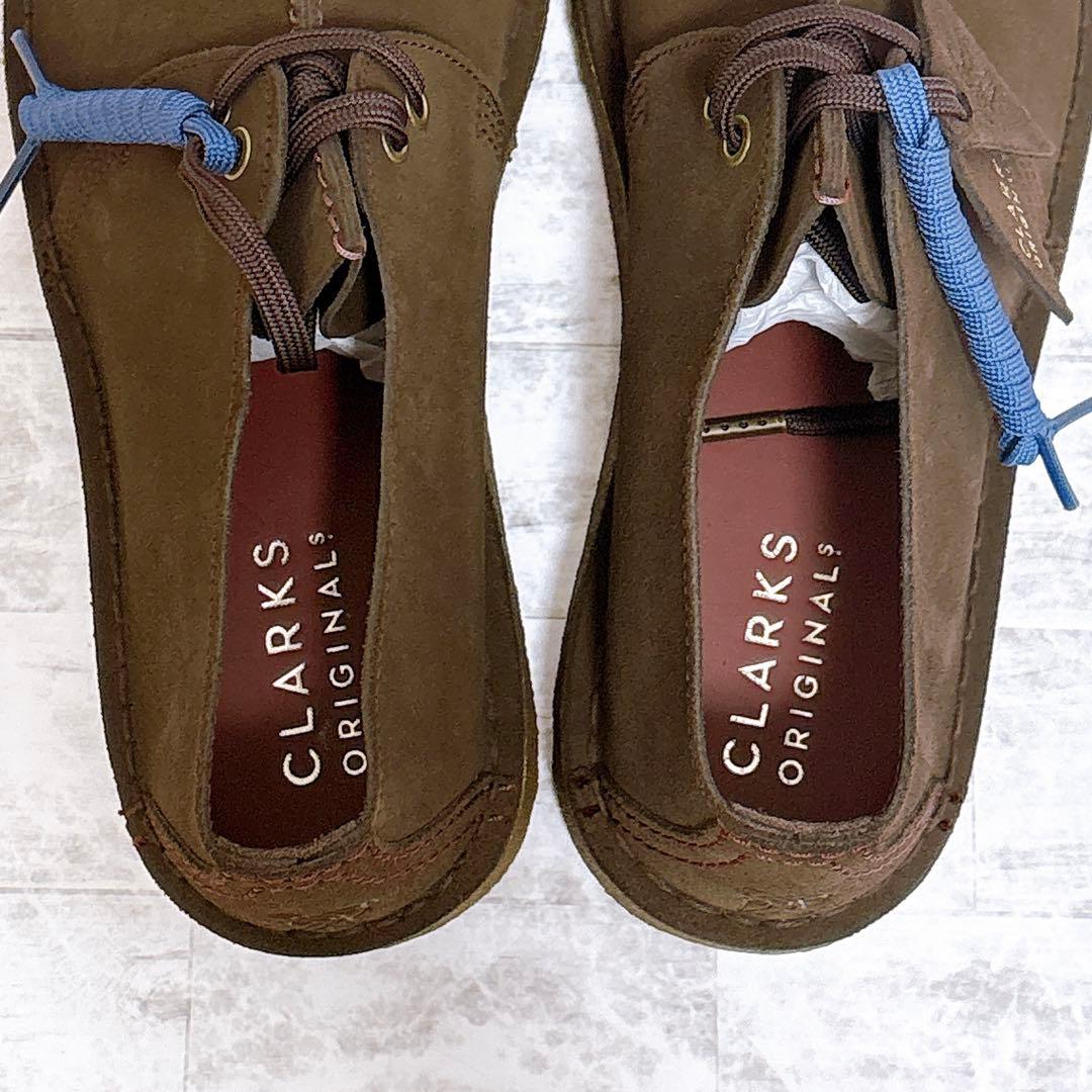 新品✨Clarks クラークス デザートトレック ブーツ UK9 27cm 濃茶