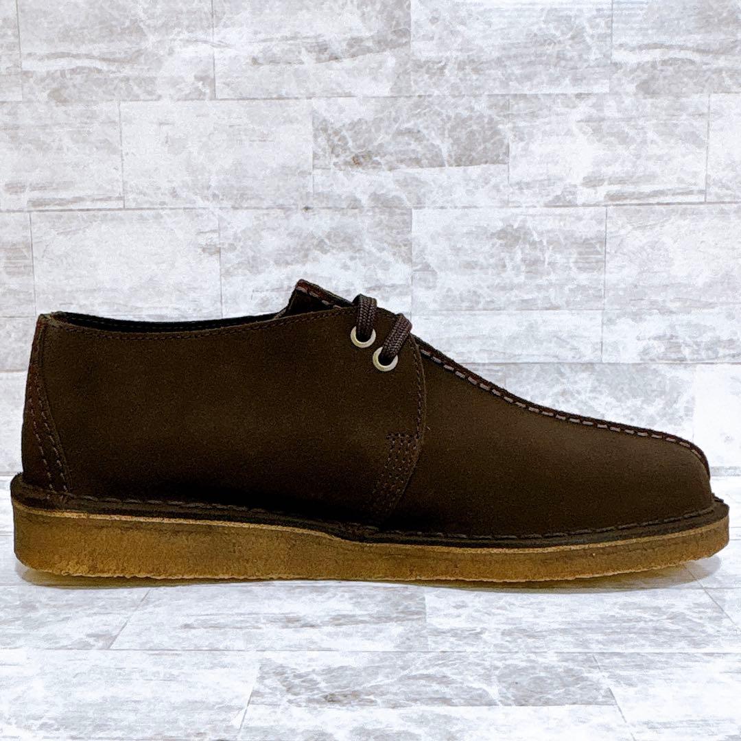 新品✨Clarks クラークス デザートトレック ブーツ UK9 27cm 濃茶