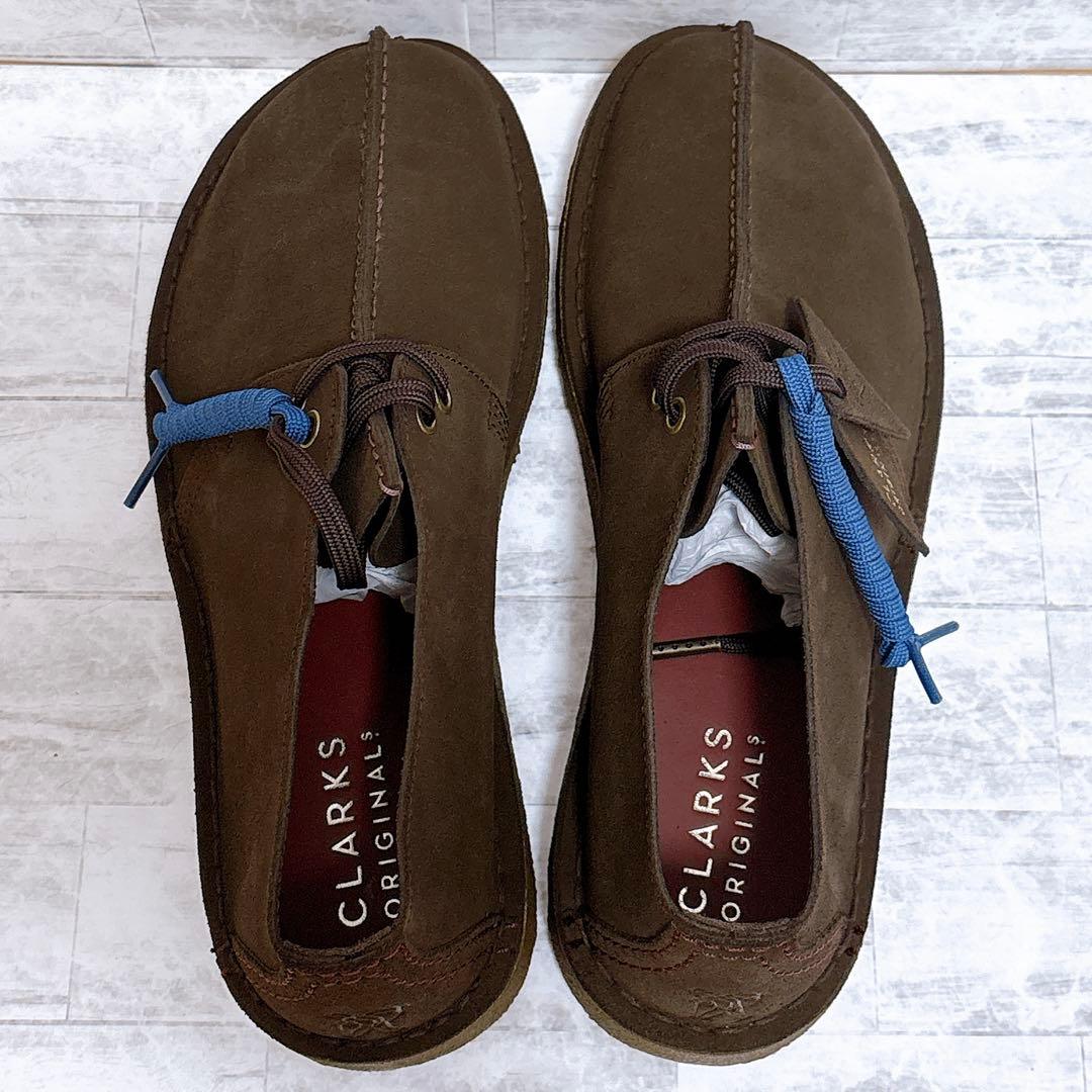 新品✨Clarks クラークス デザートトレック ブーツ UK9 27cm 濃茶