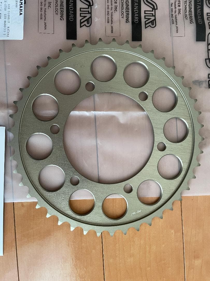 【未使用】SUNSTAR サンスター:RY-114-45 リアスプロケット