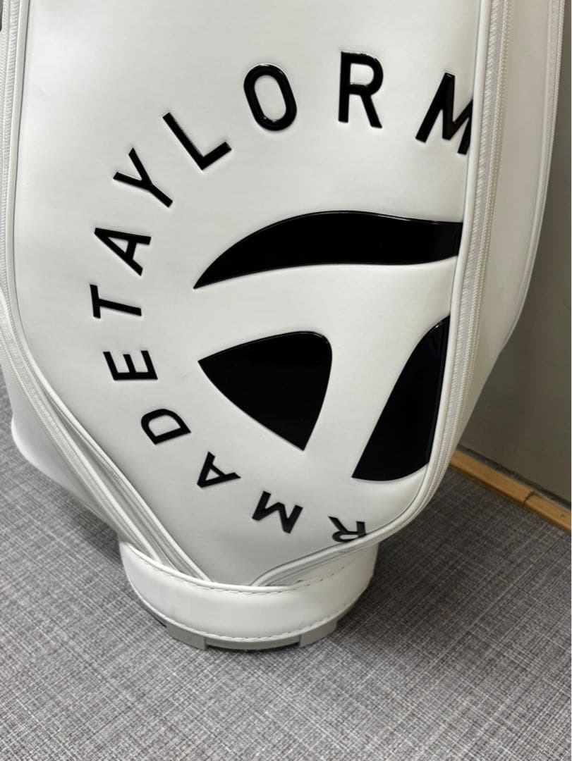 TaylorMade キャディバッグ ホワイト テーラーメイド ゴルフバッグ