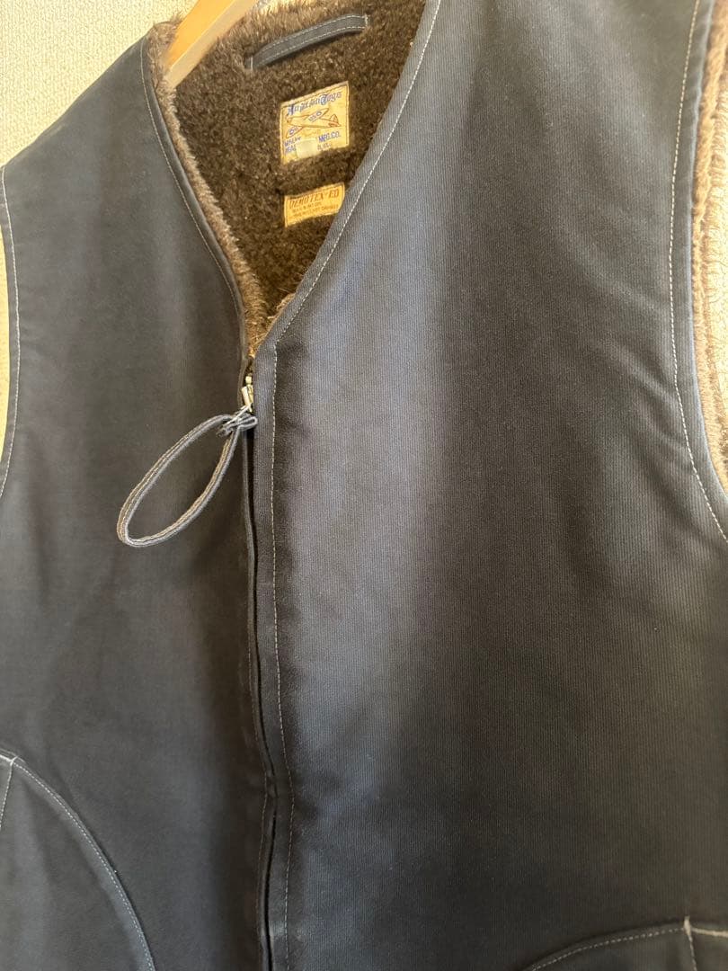 リアルマッコイズ USN アルパカ ベスト THE REAL McCOY'S