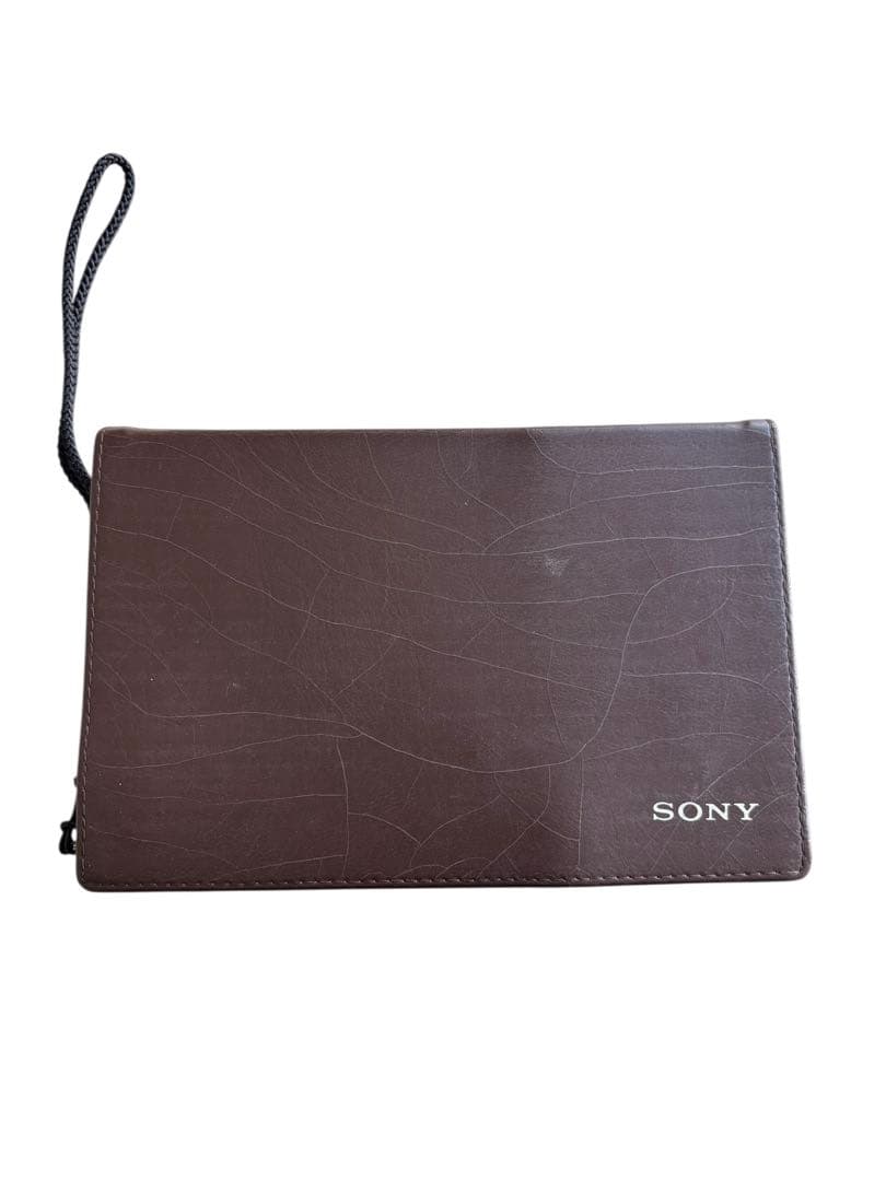 SONY カセットコーダー TCM-280 レザーケース　昭和レトロ 動作未確認