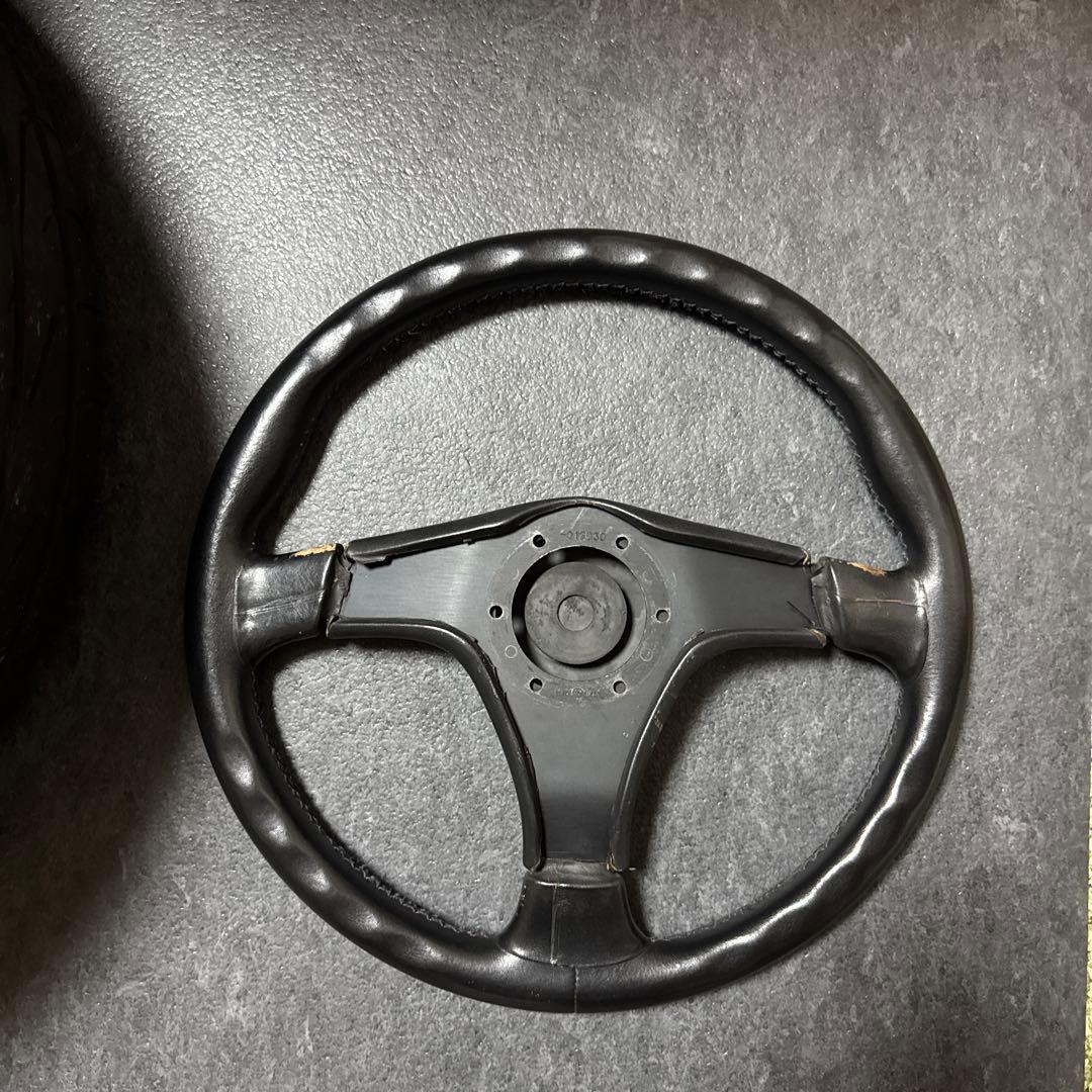 スポーツステアリング ブラック 3本スポーク