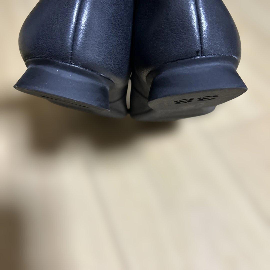 カンペール　ツインズ　フラットシューズ　靴　ブラック　24cm 個性的