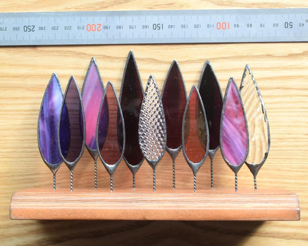 ベティ・木立ち　ステンドグラス(STG179①,179②)