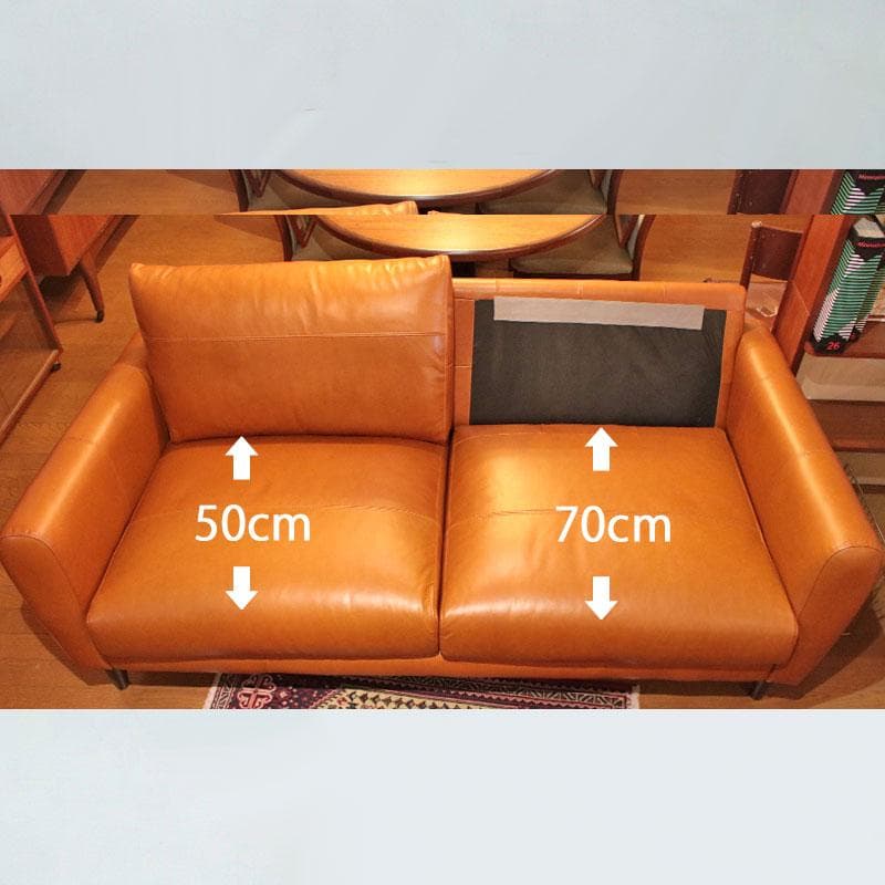 三人掛けソファ オイルレザー 革張り 本革 高級 リビング 668-047