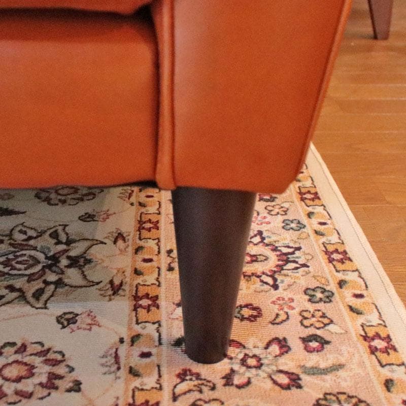 三人掛けソファ オイルレザー 革張り 本革 高級 リビング 668-047