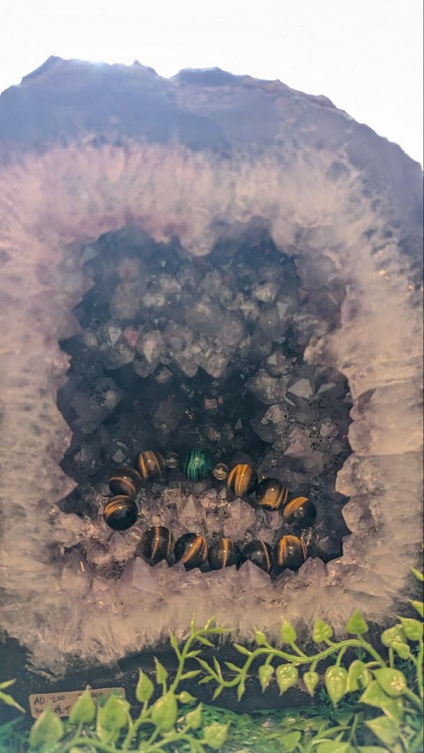 癒やしの光　アメジストドーム ウルグアイ産 浄化開運 天然石