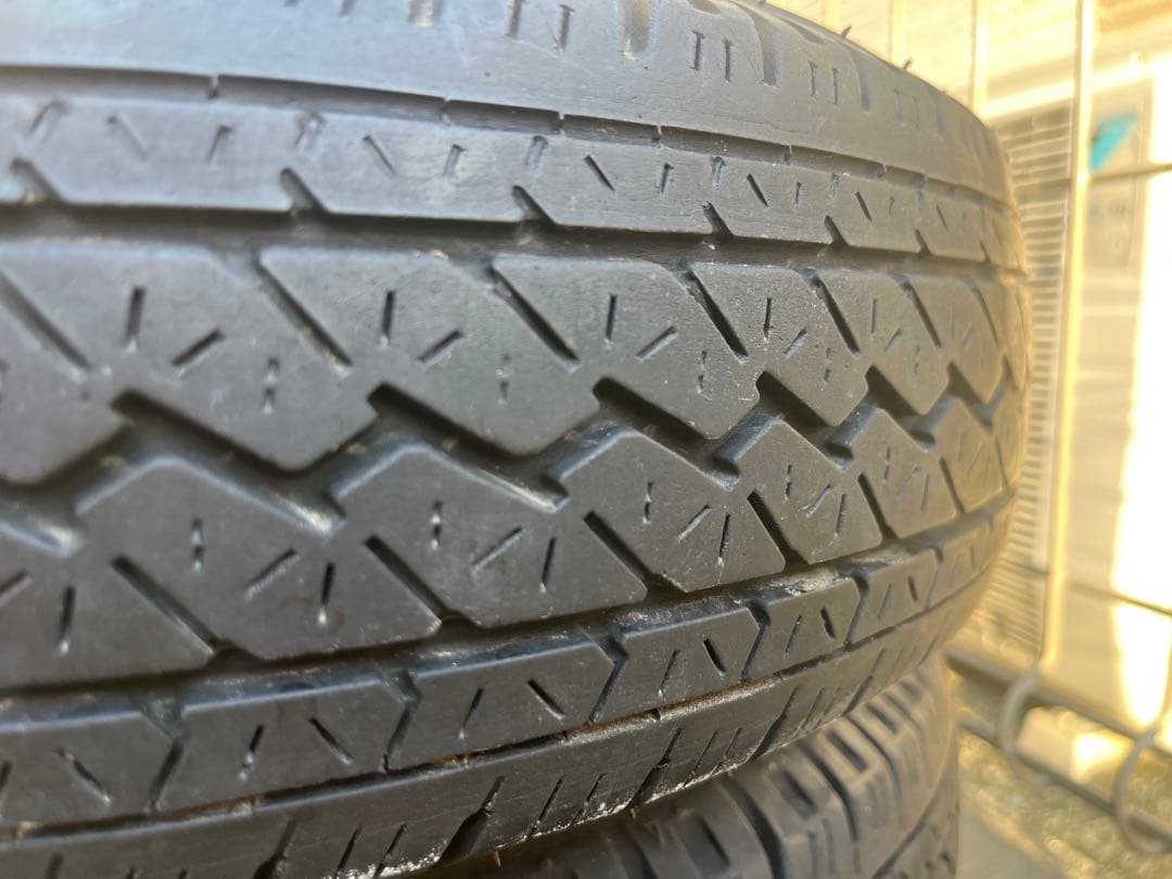 ブリヂストン　R600 軽バン　軽トラ　145/R12LT 4本セット　6PR