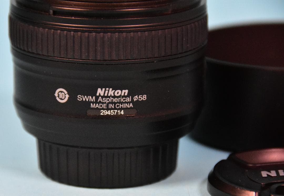 AF-S NIKKOR 50mm F1.8G 純正フィルター付 良品