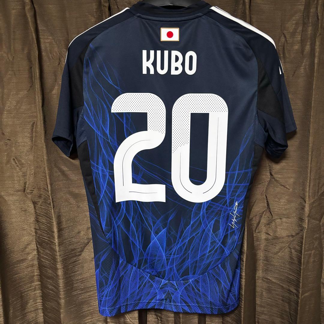 サッカー日本代表 レプリカ ユニフォーム 久保建英 2024 アディダス Y-3