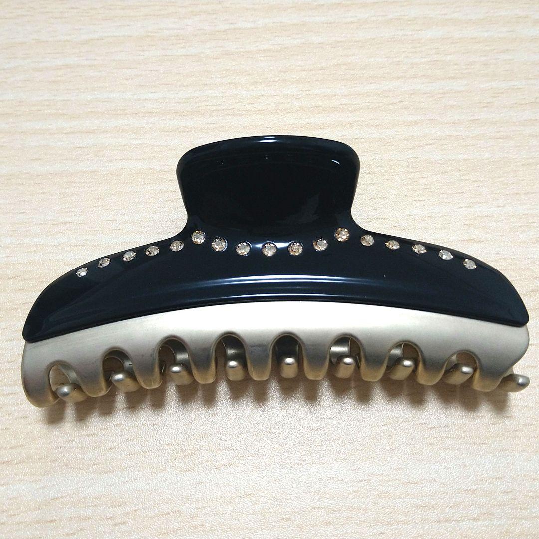 アレクサンドル ドゥ パリ　ヘアクリップ　ヴァンドームクリップ　ブラック