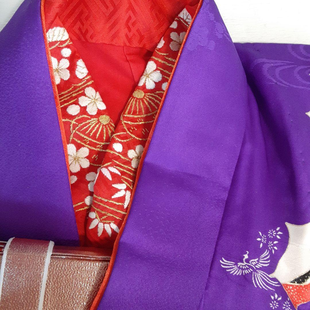 正絹　七五三　七歳着物セット