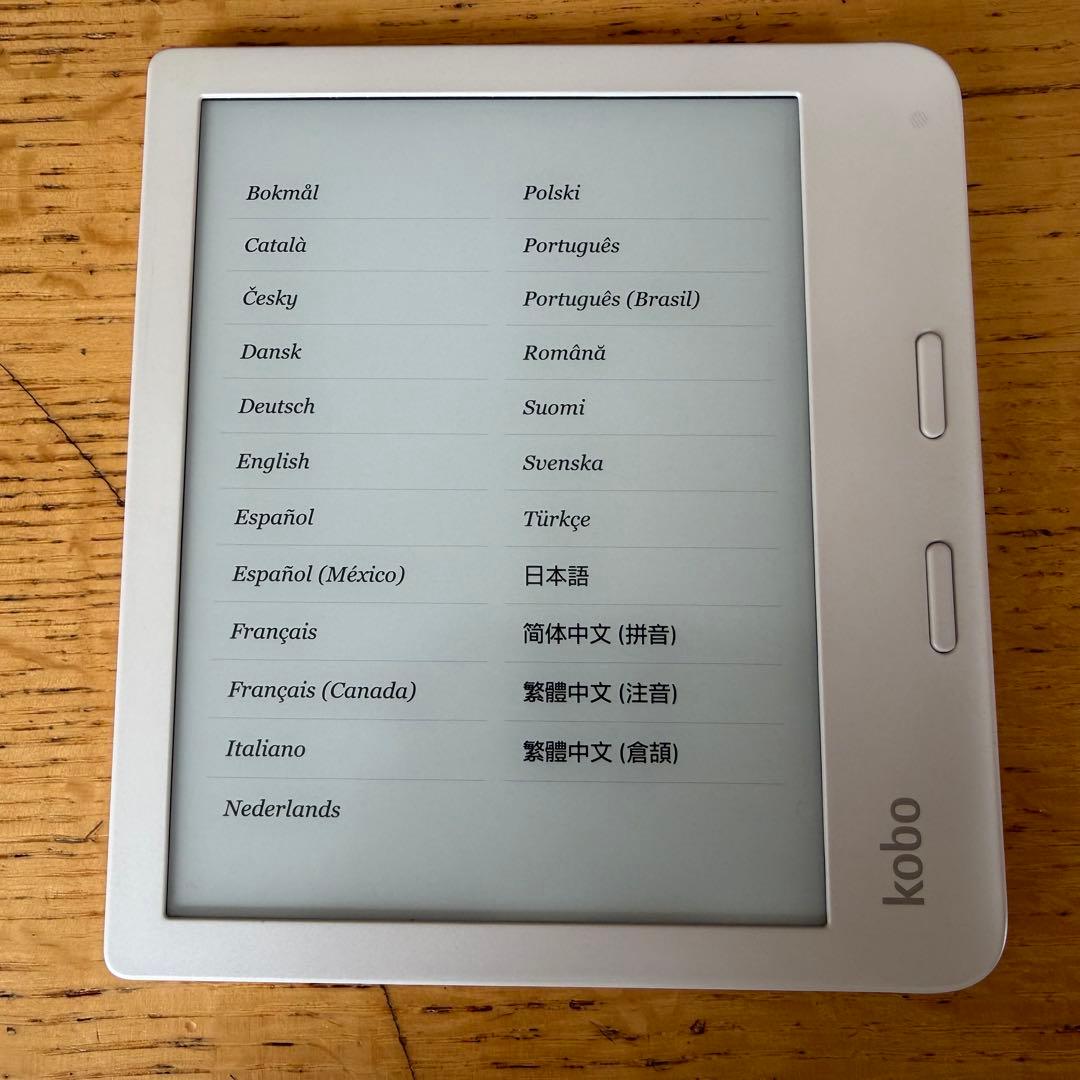 【中古】電子書籍リーダー Kobo Libra 2 32GB ホワイト