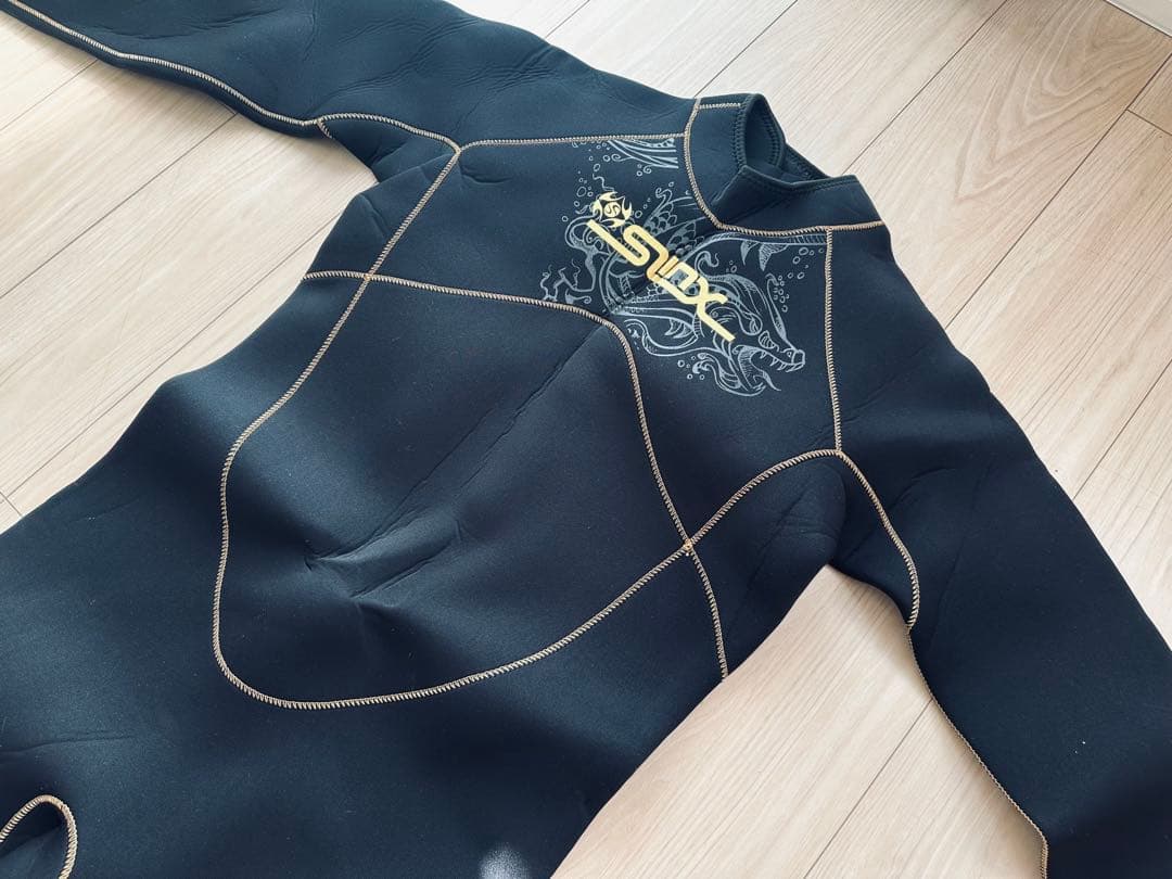 未使用タグ付き☆ フルウェットスーツ5mmサーフィン裏起毛 メンズ2ＸＬ