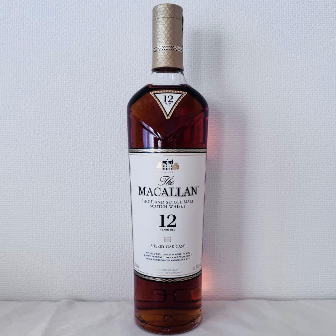 ザ・マッカランMacallan 12年 シングルモルトウイスキー 700ml