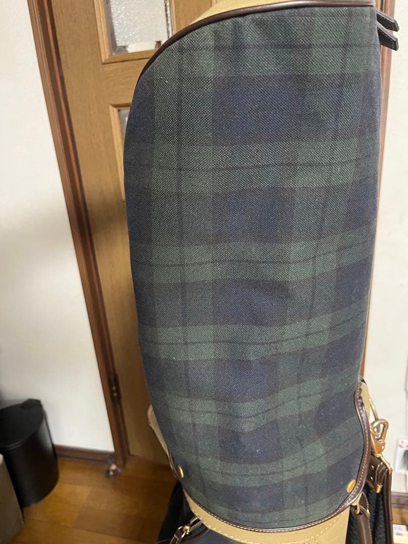 チェック柄ゴルフバッグ・キャディバッグ