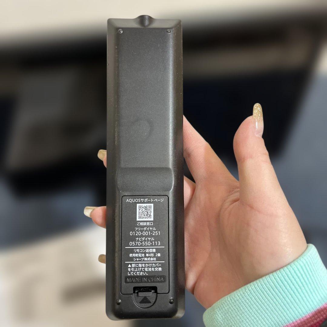 SHARP AQUOS 2T-C19DE 19インチ　液晶テレビ　2024年製