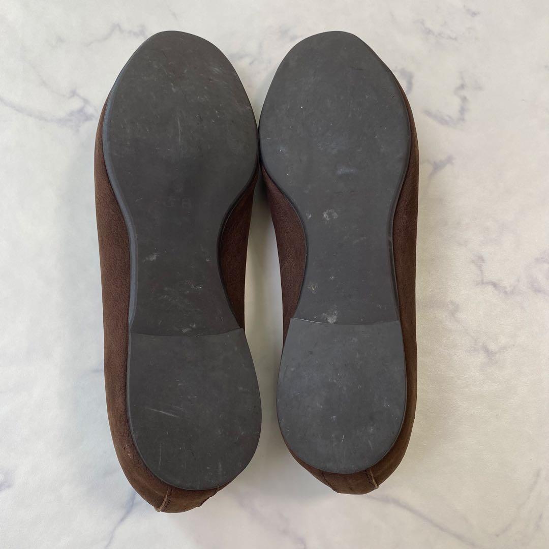 VIEILLE ヴィエイユ　サンクブラウン　フラットシューズ　38バレエシューズ