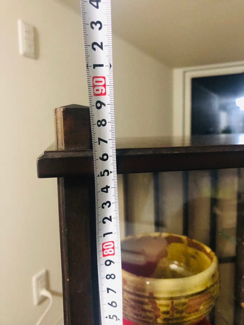 茶道を極める◼️蔵のお茶室に飾られていた、かなり可愛い抹茶専用の飾り棚、茶碗セット