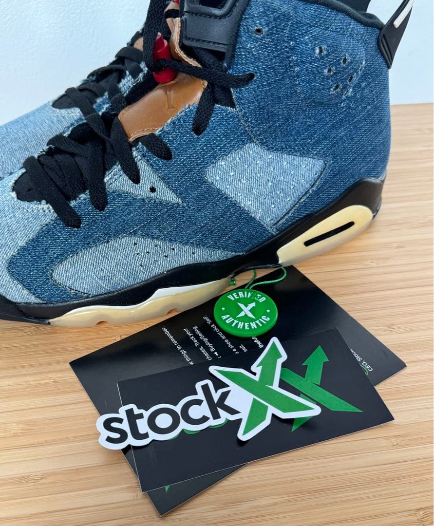 シューズ(男性用) NIKE Jordan 6 Retro Washed Denim 28cm