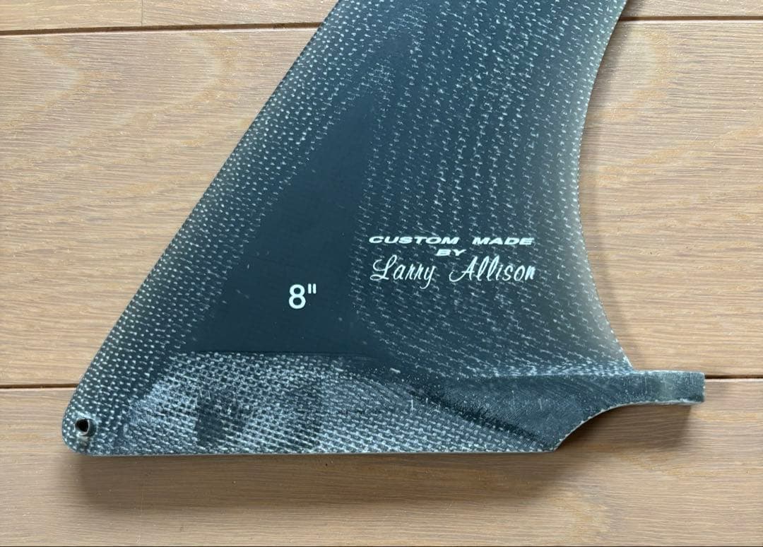 中古 FIBRE GLAS Fin 8.0 Volan グレー ミッドレングス