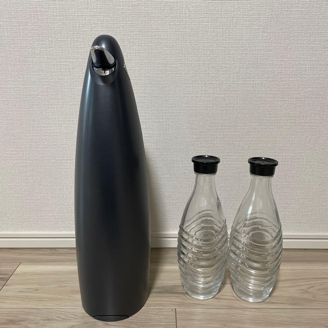 ソーダストリーム　ペンギン型炭酸水メーカー ガラスボトル2本付き