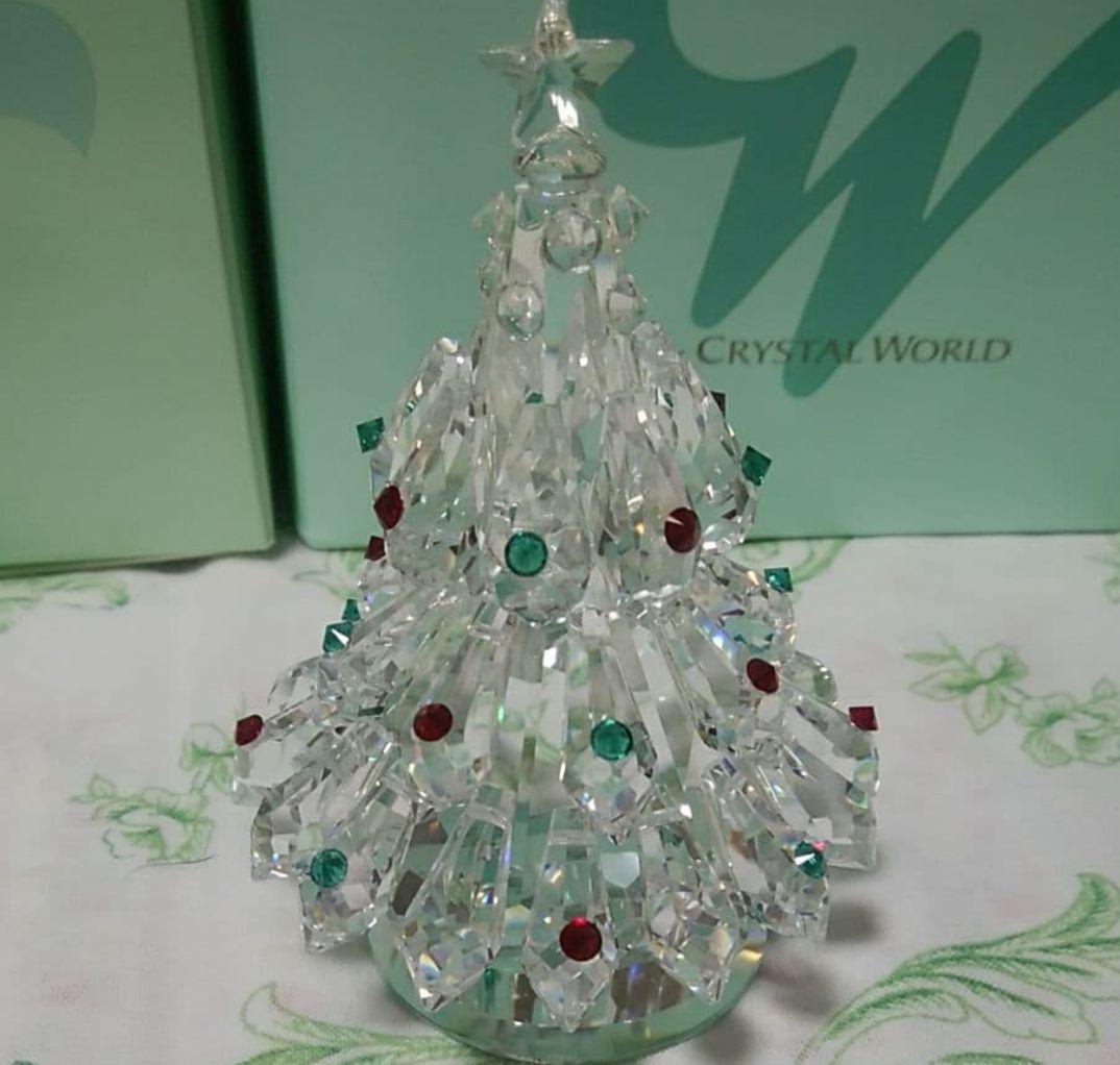 クリスタルツリー 置物