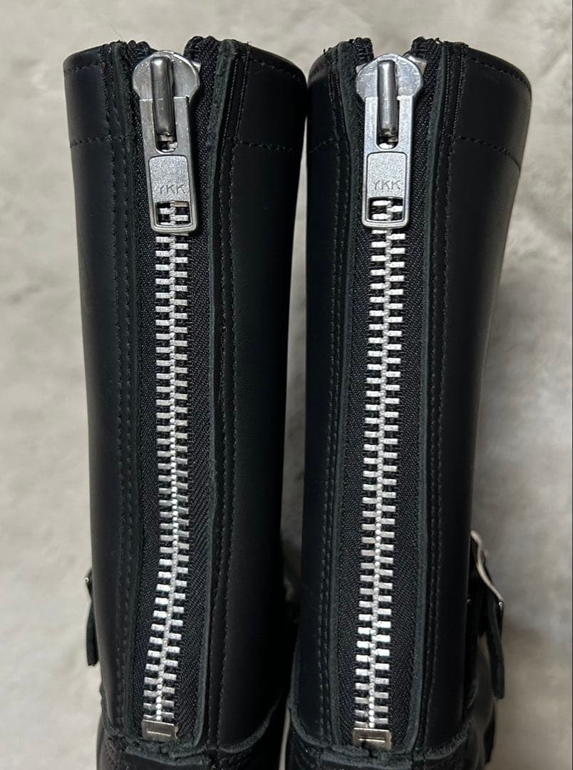 RUSSELL MOCCASIN/ロングブーツ/ZEPHYR/size5.5/黒