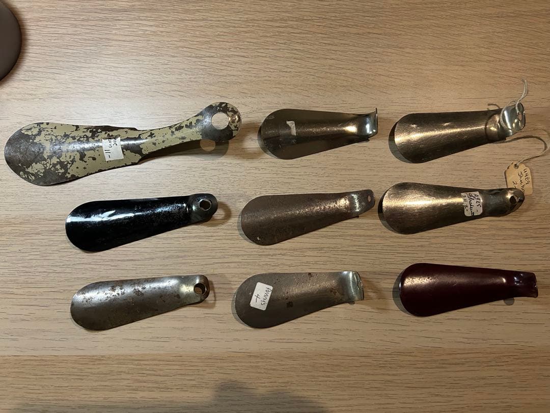 ビンテージ シューホーン 61本+ ボタンフック 15本　まとめ売り