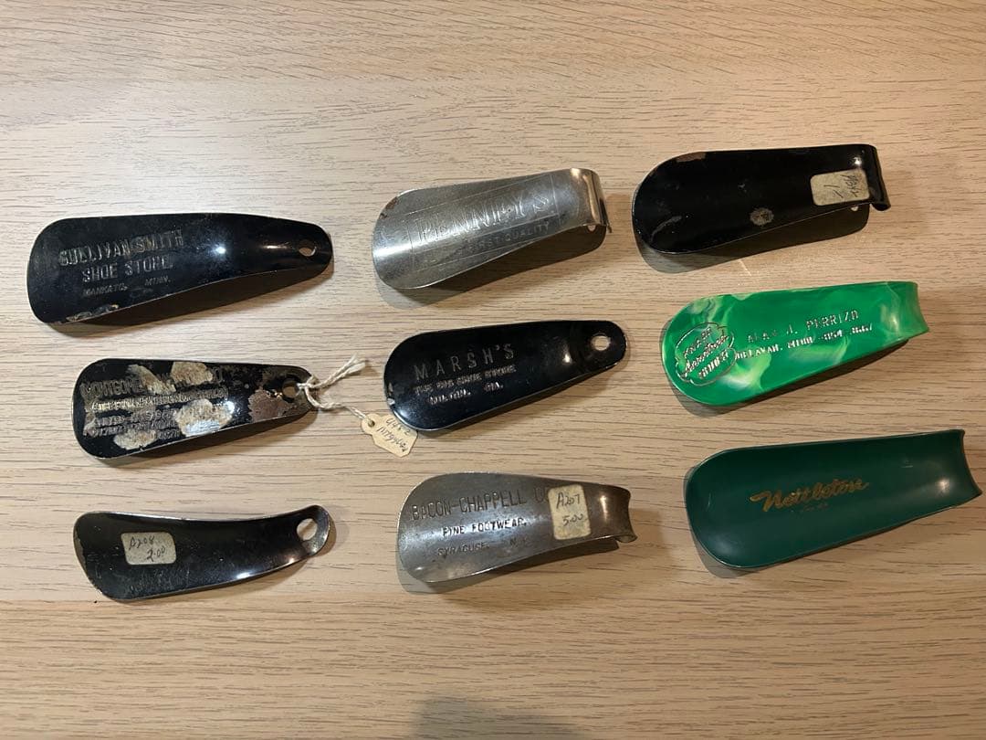 ビンテージ シューホーン 61本+ ボタンフック 15本　まとめ売り