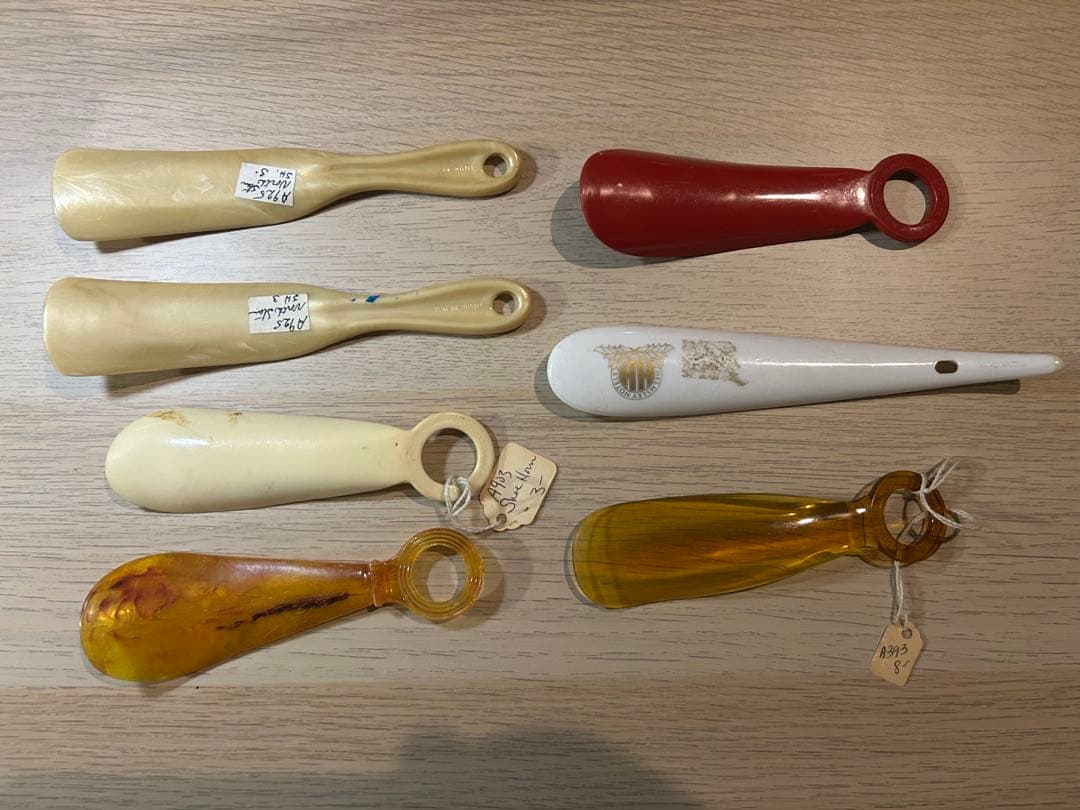 ビンテージ シューホーン 61本+ ボタンフック 15本　まとめ売り