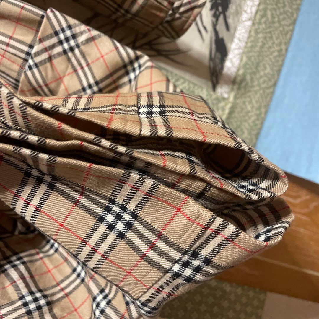BURBERRY バーバリー　ミニワンピース　ワンピース　長袖シャツ　 M