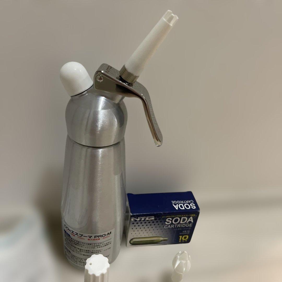 co2エスプーマ　PRO-M ソーダカートリッジ付き